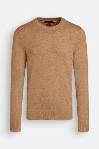 TOMMY HILFIGER Strickpullover camel
