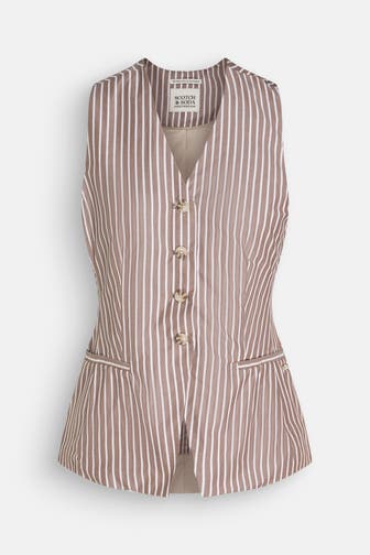 SCOTCH & SODA Anzugsweste gestreift