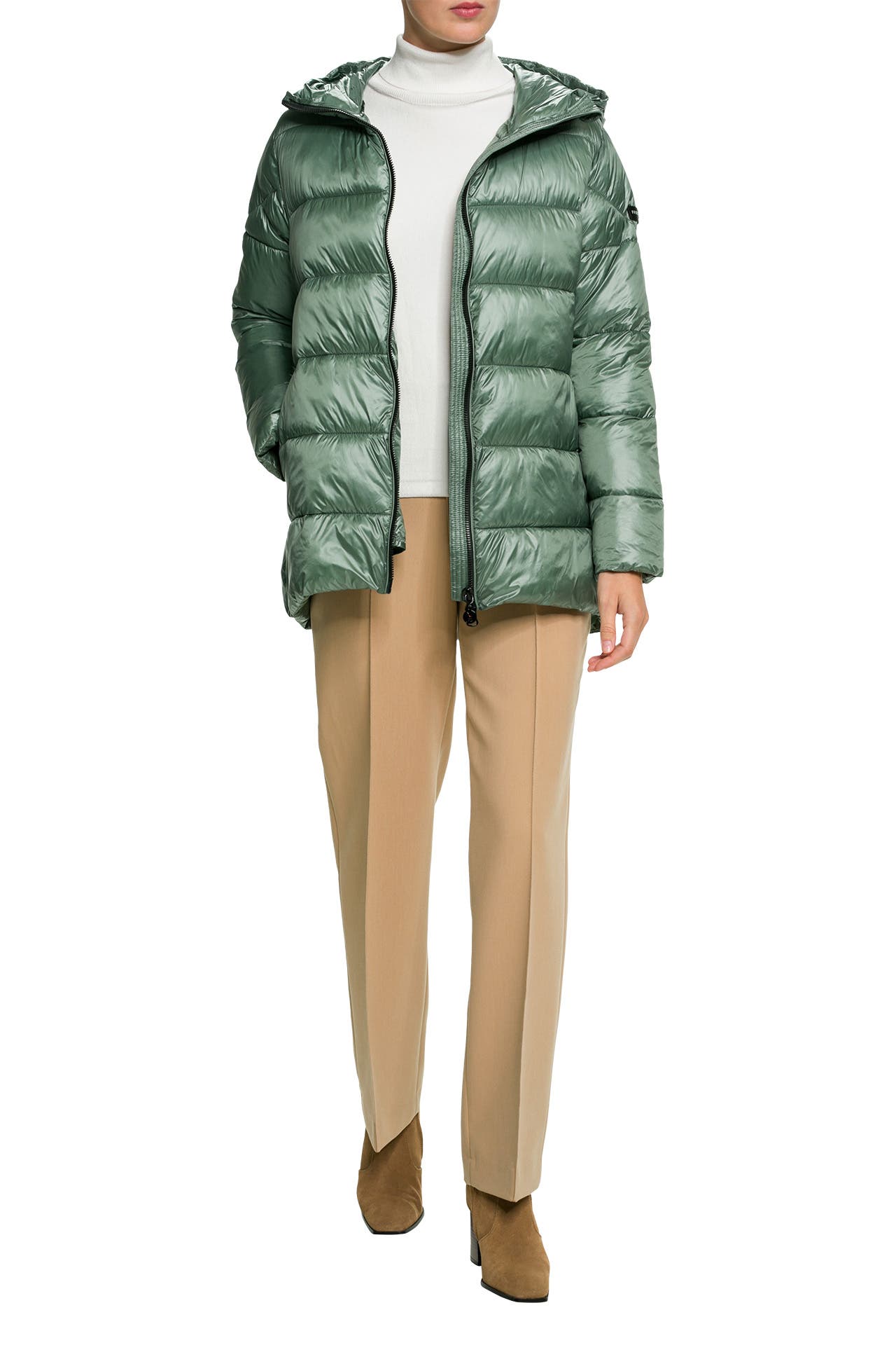 steppjacke smaragdgrün