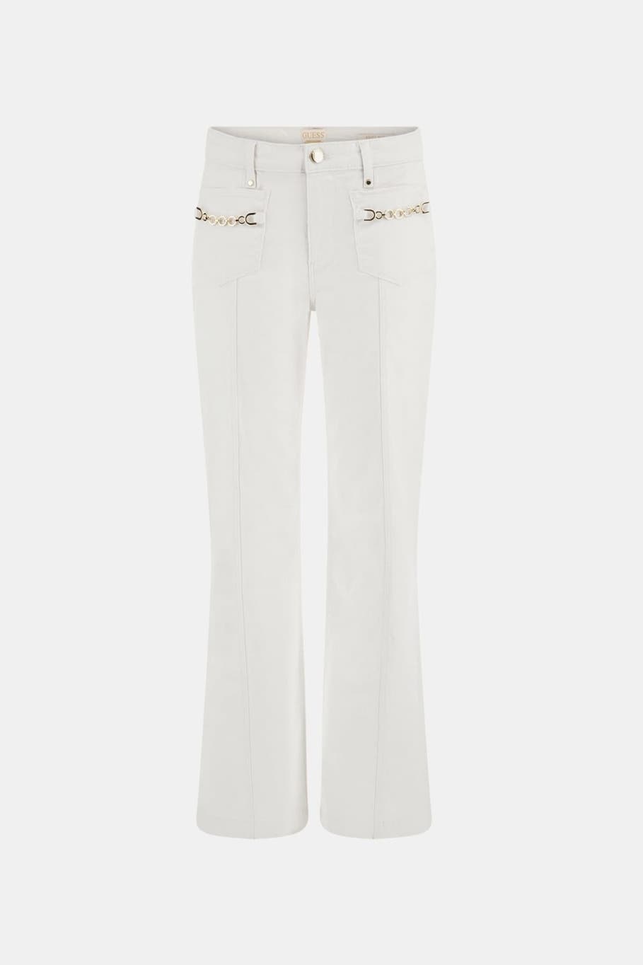 GUESS Stoffhose ecru, Bild 1