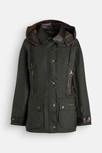 BARBOUR Übergangsjacke 'Ivy' dunkelgrün