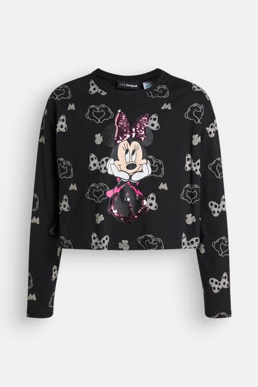 DESIGUAL Langarmshirt mehrfarbig