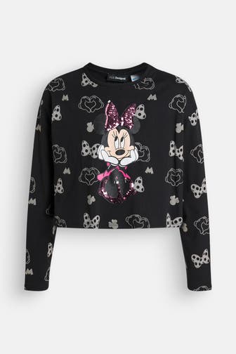 DESIGUAL Langarmshirt mehrfarbig