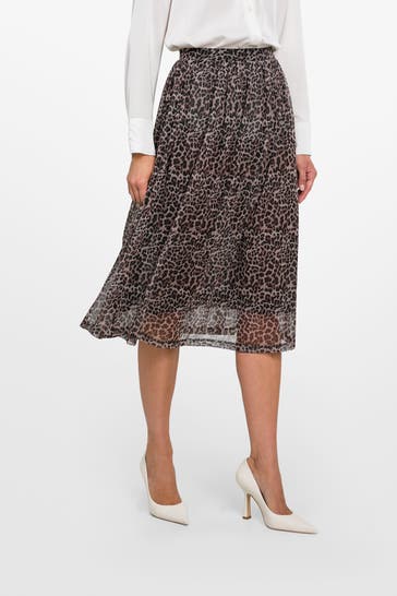 ROSEMUNDE Casual-Rock animal gemustert