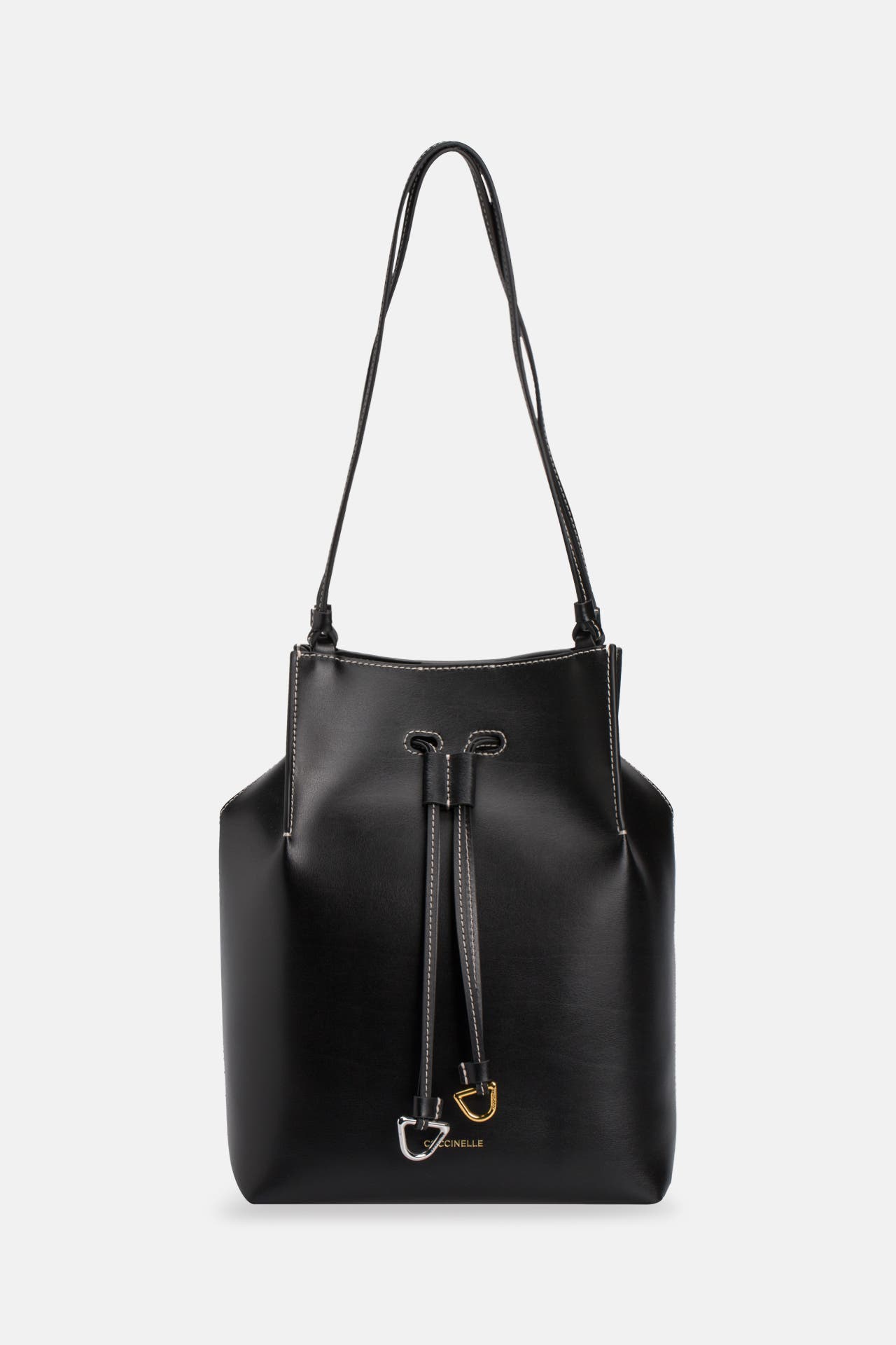 COCCINELLE Beuteltasche schwarz, Bild 1