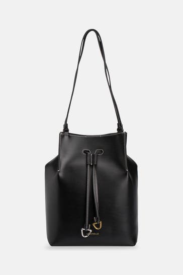 COCCINELLE Beuteltasche schwarz