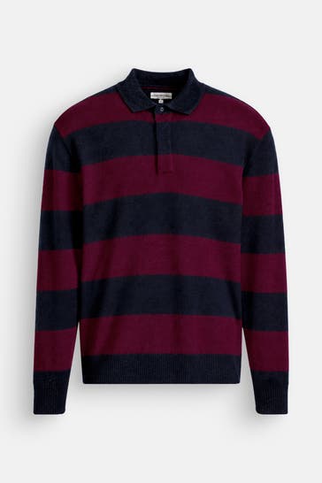 TOMMY HILFIGER Langarm-Polo zweifarbig