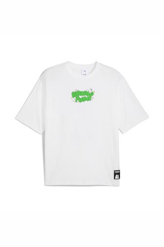 PUMA T-Shirt 'RIPNDIP'weiß