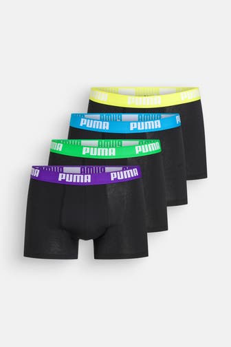 PUMA 4er-Pack Boxer Trunks mehrfarbig