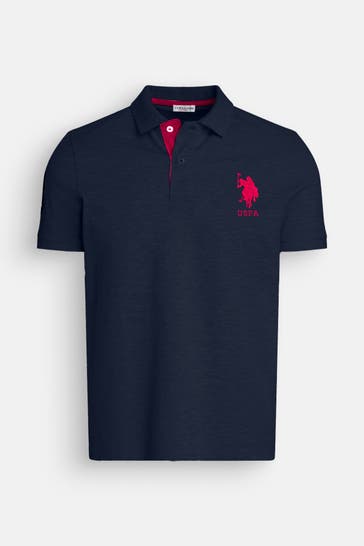 U.S. POLO ASSN. Polo-Shirt dunkelblau