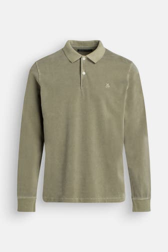 MARC O'POLO Polo-Shirt oliv