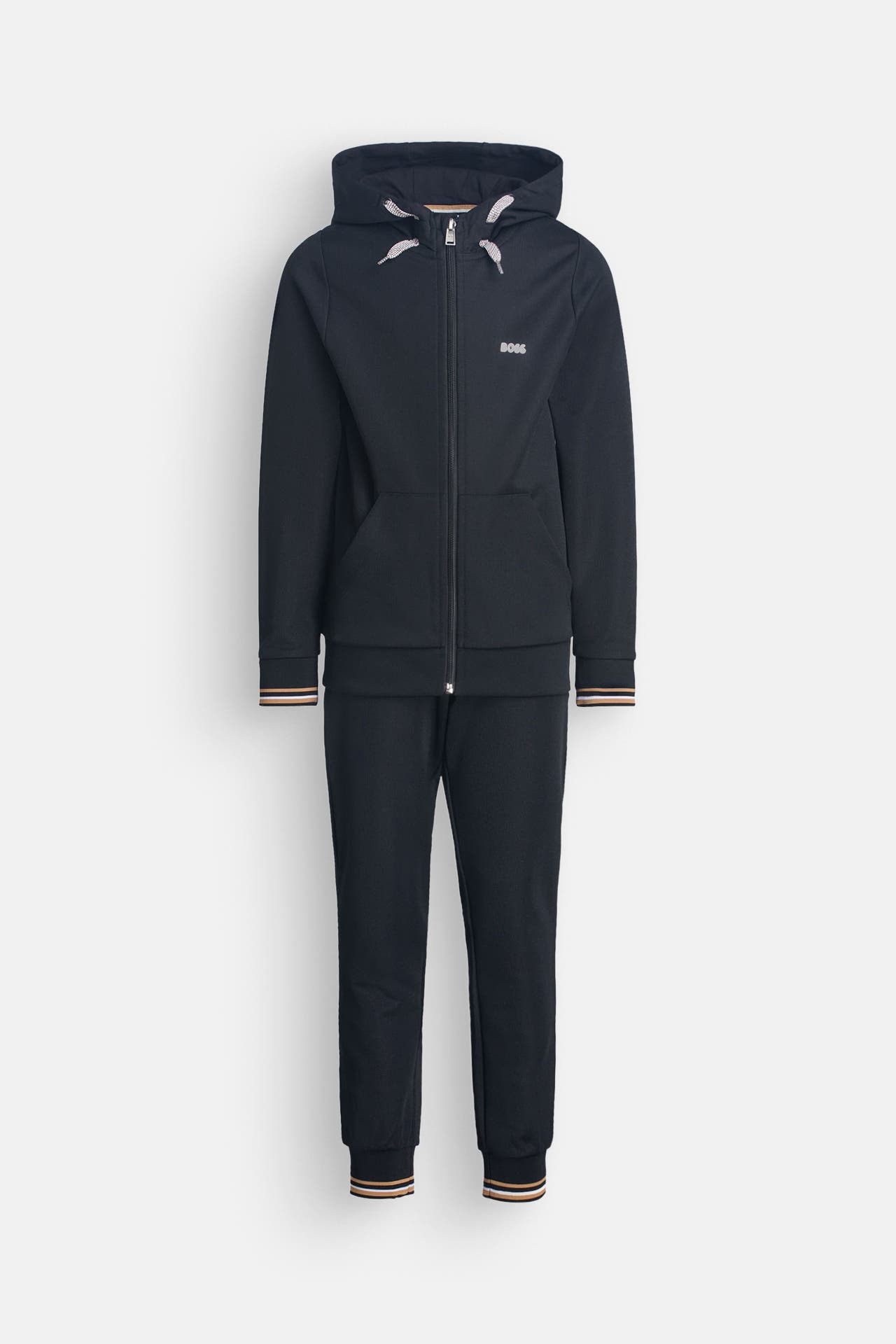 BOSS Set: Sweatjacke & Sweatpants schwarz, Bild 1