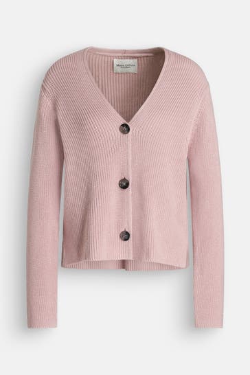 MARC O'POLO Strickjacke altrosa