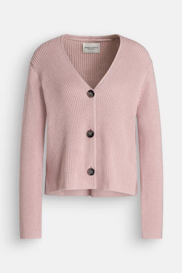 MARC O'POLO - Strickjacke altrosa