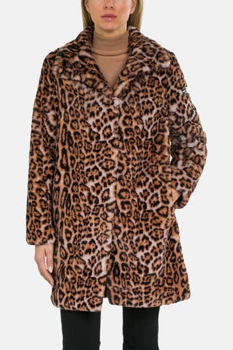 FRIEDA & FREDDIES NY Kunstfellmantel leo