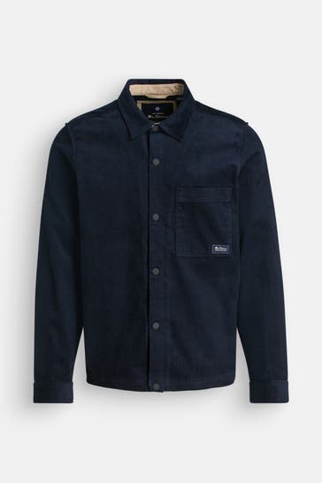 BEN SHERMAN Overshirt nachtblau