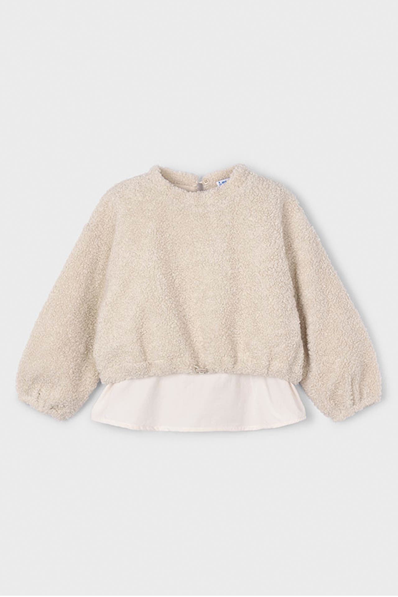MAYORAL Layer-Sweatshirt beige, Bild 1