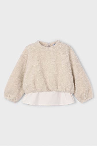 MAYORAL Layer-Sweatshirt beige