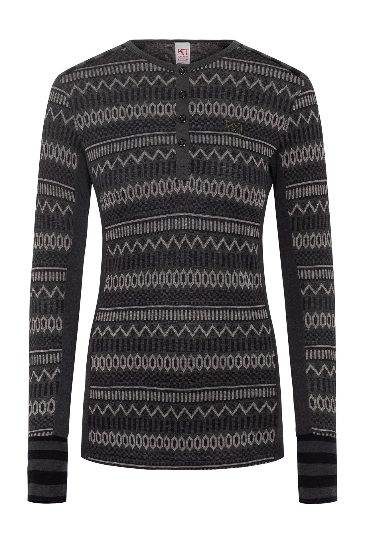 KARI TRAA Baselayer gemustert, Bild 1