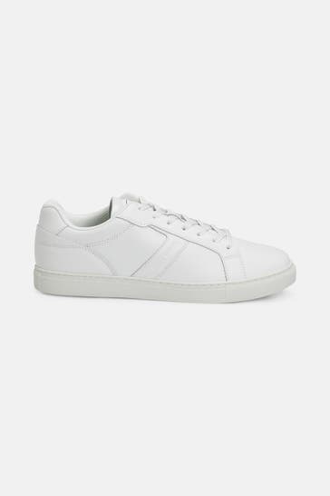 MARC O'POLO Leder- Sneaker 'Calle' weiß