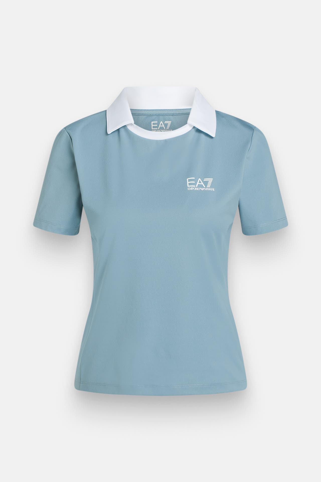 EA7 Polo-Shirt taubenblau, Bild 1