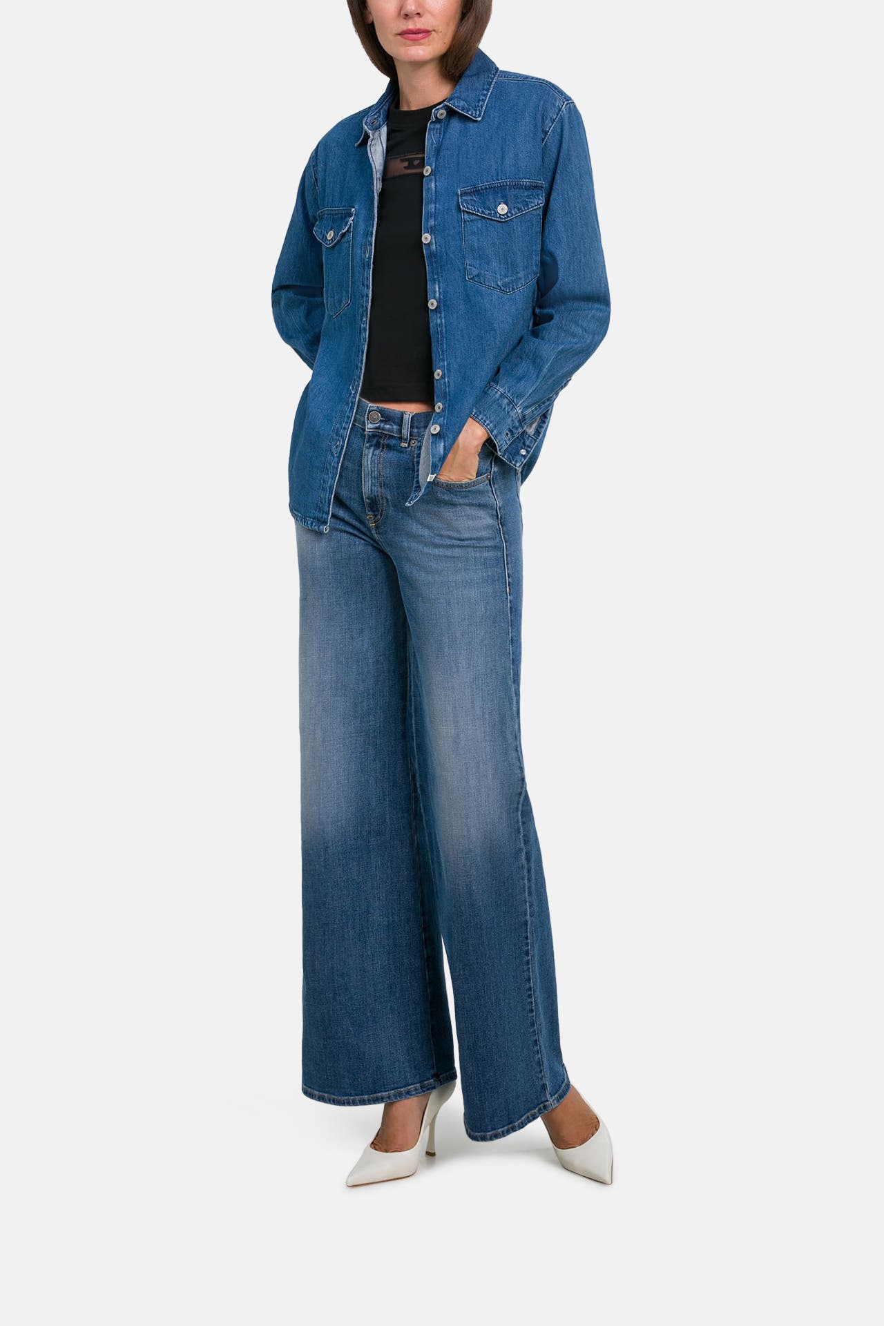 DIESEL Jeans 'Akemi' flared, Bild 1