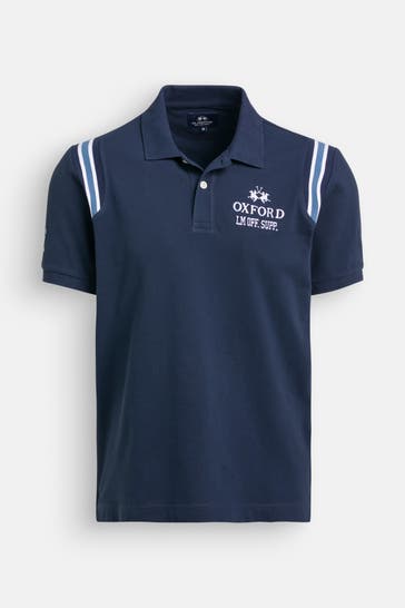 LA MARTINA Polo-Shirt navy