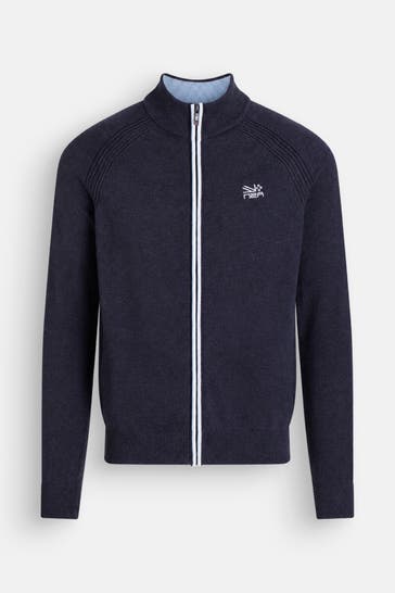 NEW ZEALAND AUCKLAND Strickjacke dunkelblau