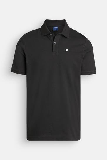G-STAR Polo-Shirt 'Oluv' schwarz