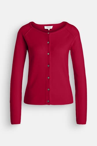 ROSEMUNDE Kaschmirmix-Cardigan 'Laica' dunkelrot