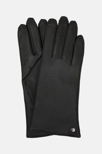 ROECKL Lederhandschuhe 'Pavia' dunkelgrau