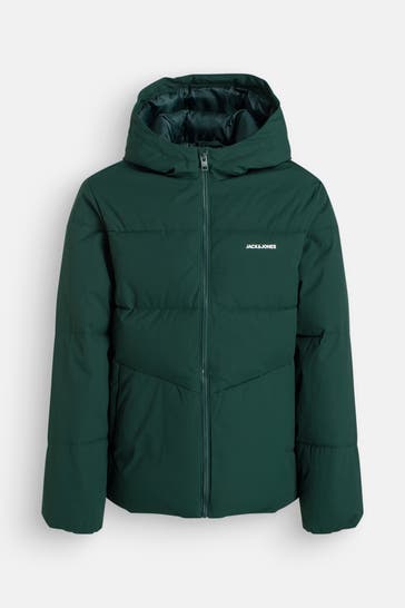 JACK & JONES Steppjacke 'Brady' waldgrün