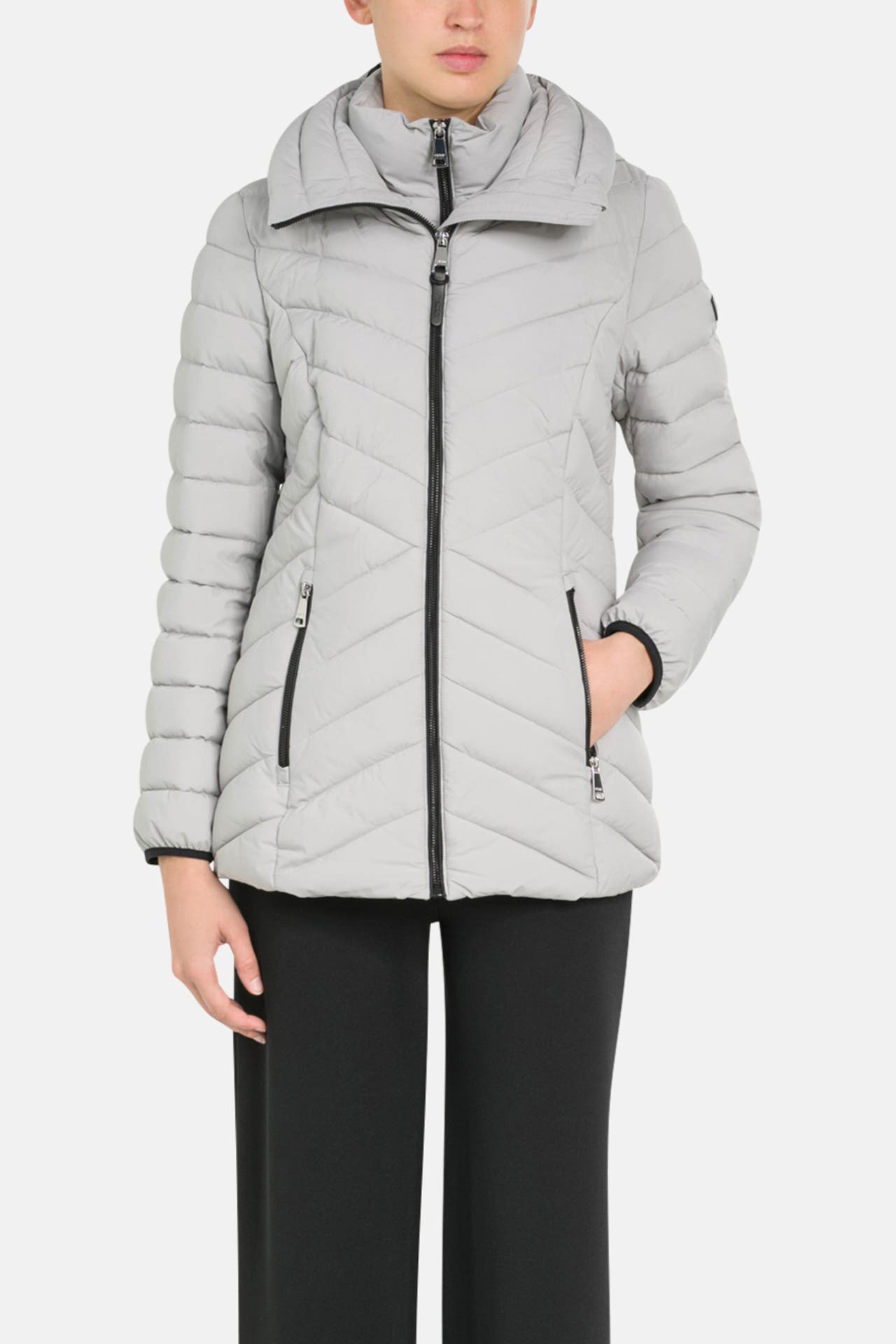 DKNY Light-Steppjacke grau, Bild 1