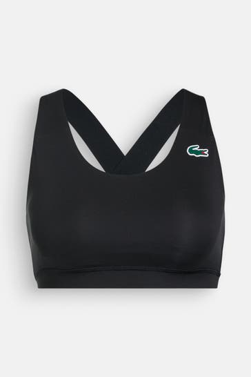 LACOSTE Sport-Bustier schwarz