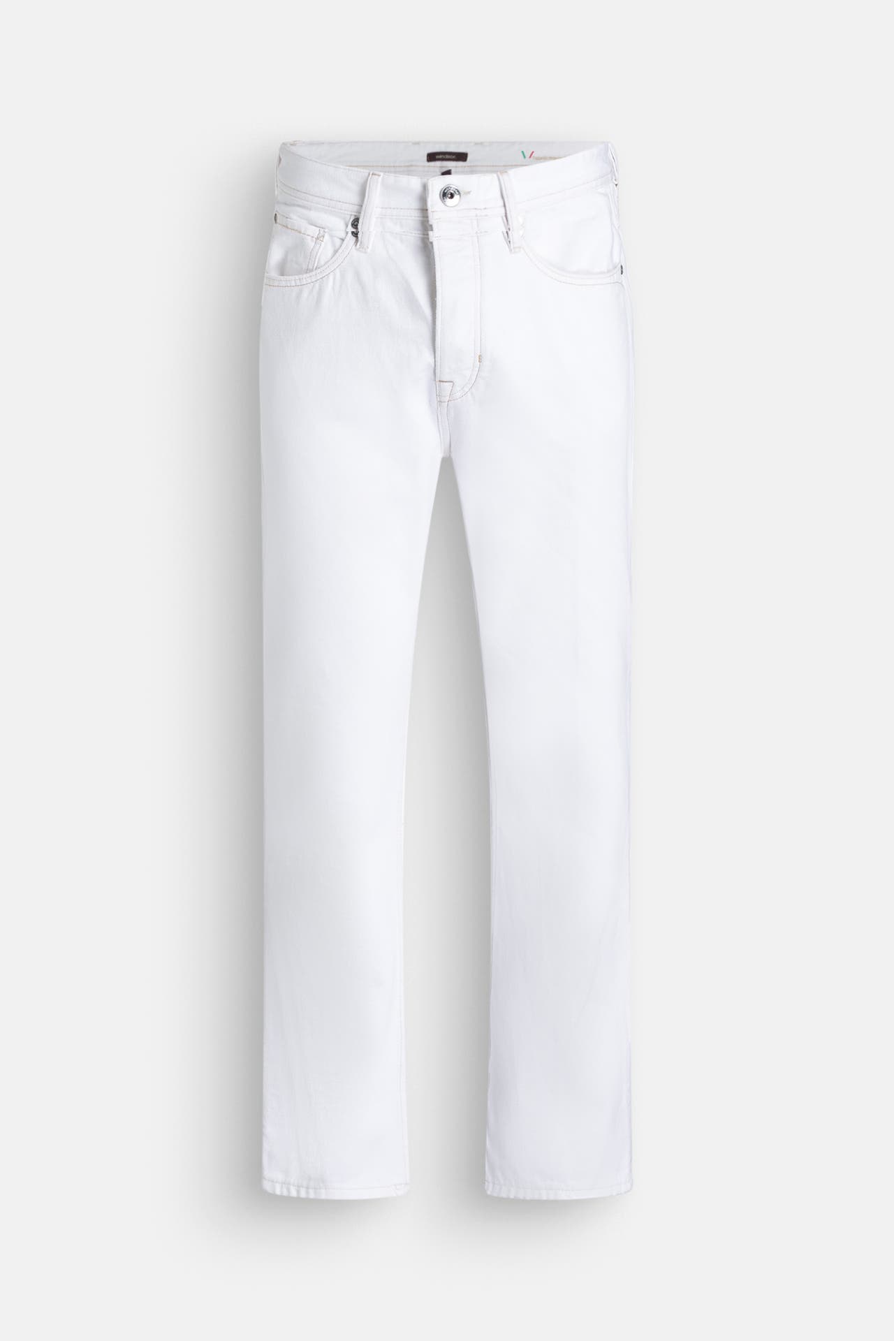 WINDSOR. Jeans weiß straight, Bild 1