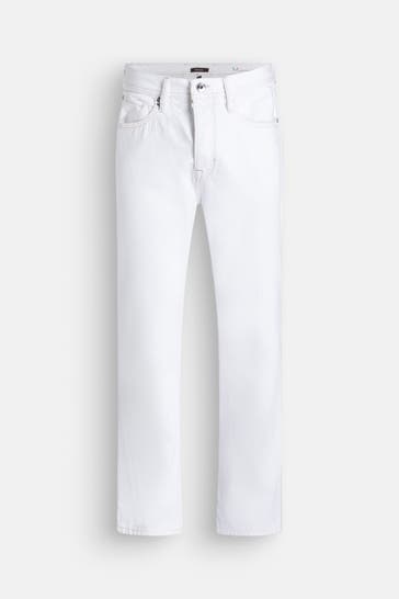 WINDSOR. Jeans weiß straight