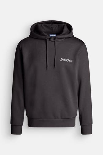 JACK & JONES Hoodie schwarz