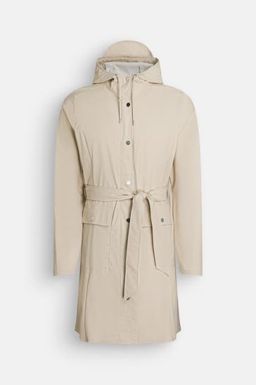 RAINS Regenjacke beige unisex