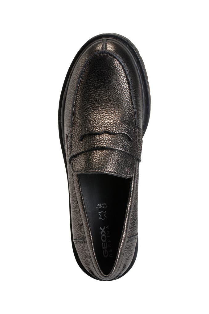 Geox D Bleyze B ladies moccasins, black set, 38 EU