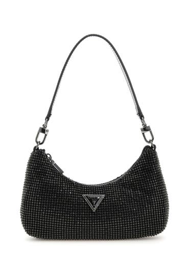 GUESS Schultertasche schwarz