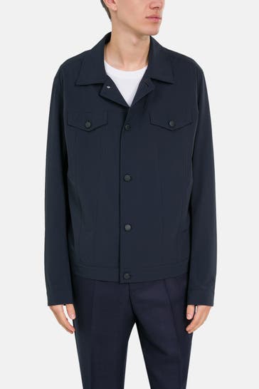 BOSS Übergangsjacke 'Carper' navy