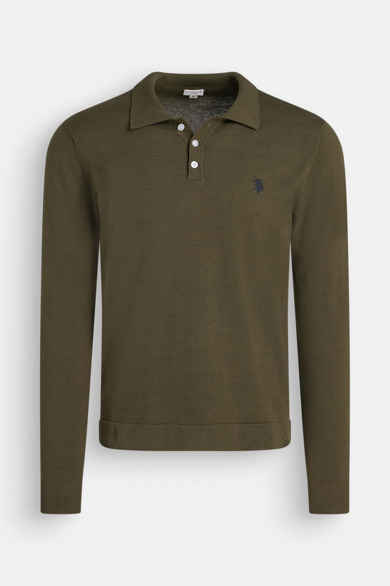 U.S. POLO ASSN. Strickpullover 'Greg' oliv, Bild 1