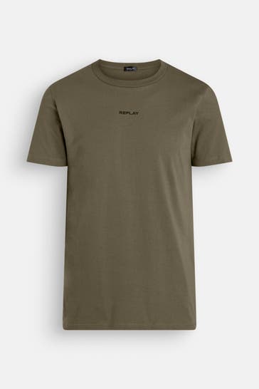 REPLAY T-Shirt oliv