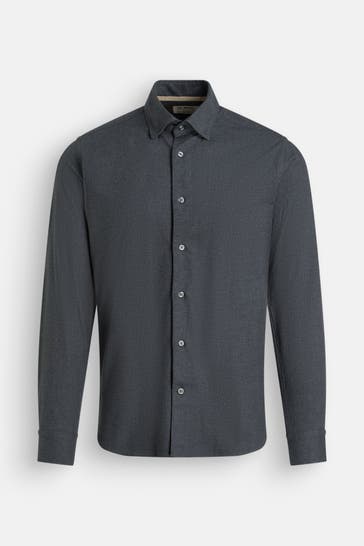 FIL NOIR Casual-hemd 'Roma' dunkelgrau