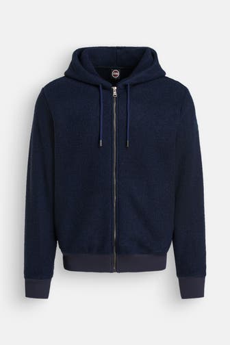 COLMAR Strickjacke dunkelblau meliert