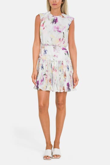 TED BAKER Kleid 'Saintly' gemustert 