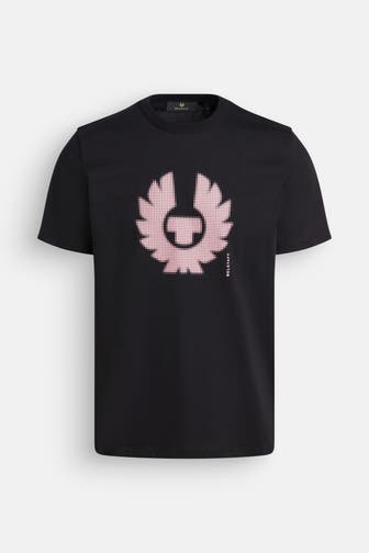 BELSTAFF T-Shirt 'Bitmap' schwarz