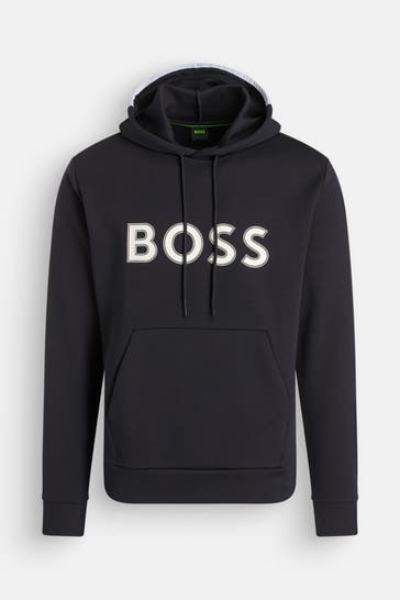 BOSS Hoodie 'Soody' schwarzblau