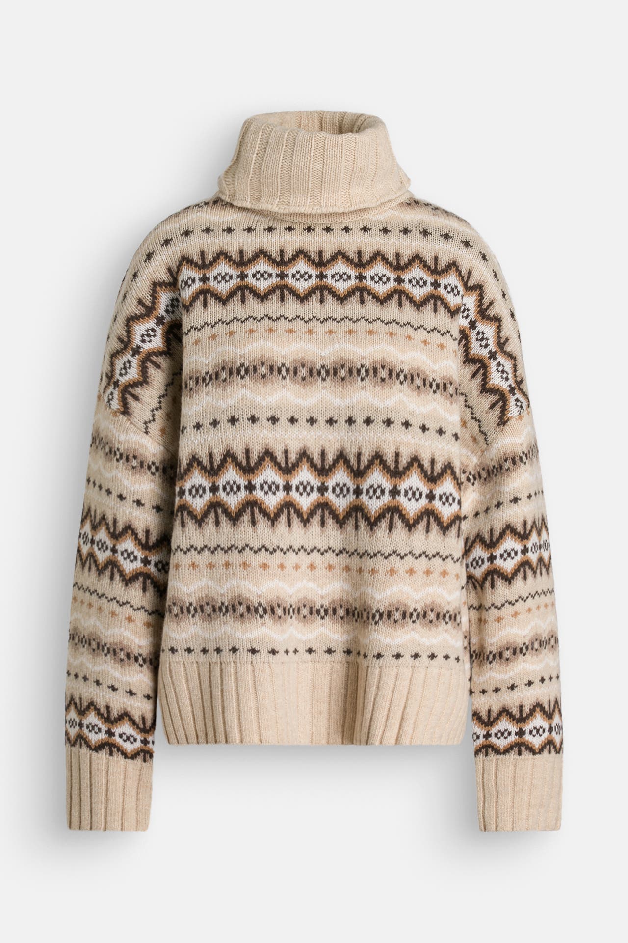 BARBOUR Rollkragenpullover gemustert, Bild 1