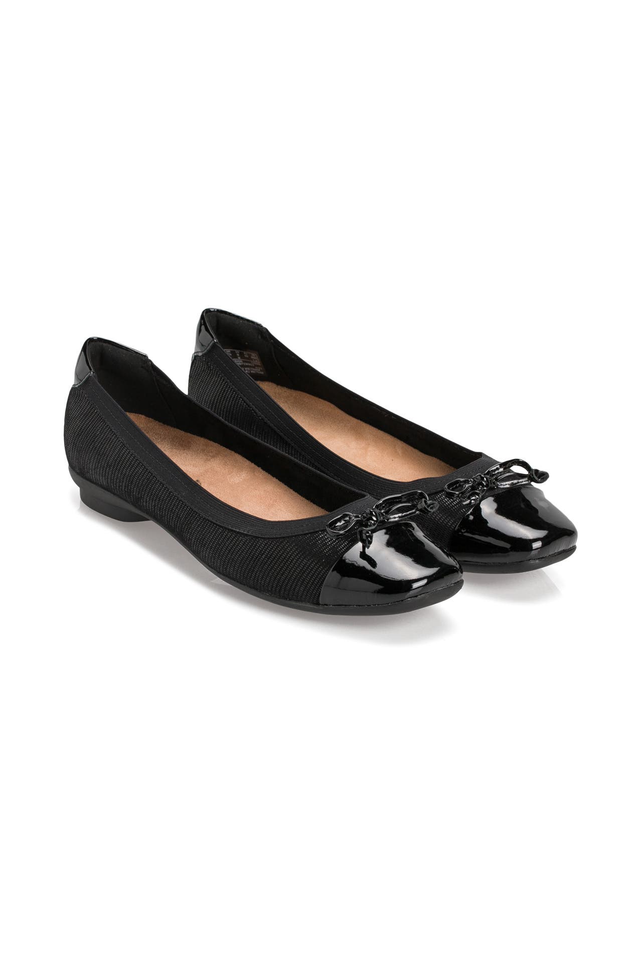 CLARKS Ballerinas Candra Glow schwarz gunstig online kaufen Outletcity